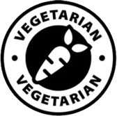 Vegetarian roundel printed on the Gelatide sales page